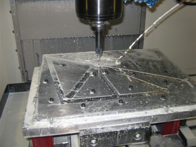 Crank Mount being machined