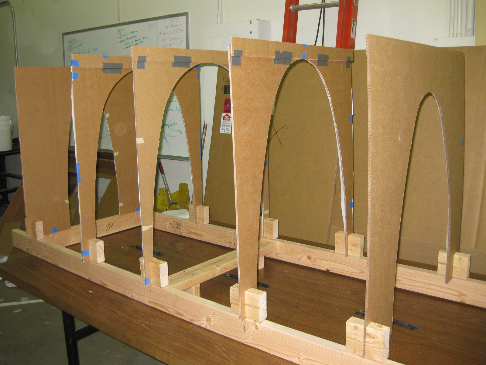 Card-board Fairing Mock-Up