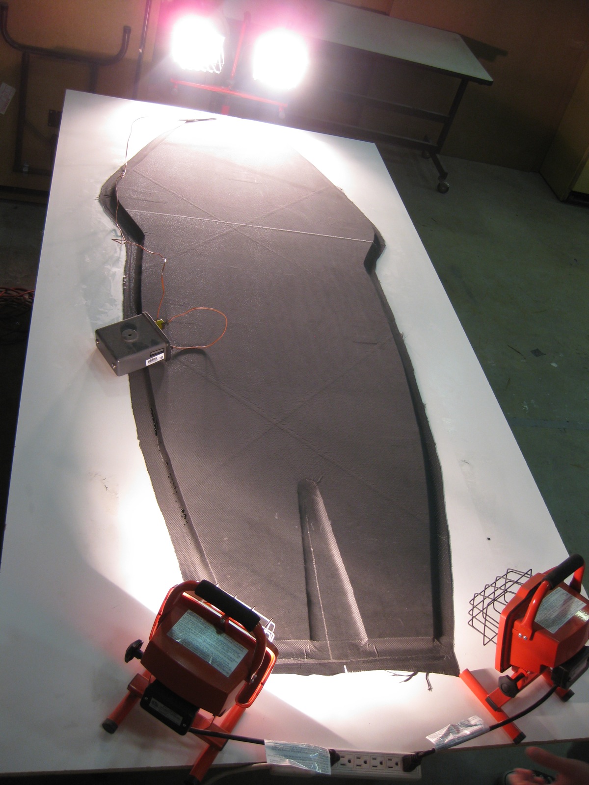 Composite Bellypan Curing