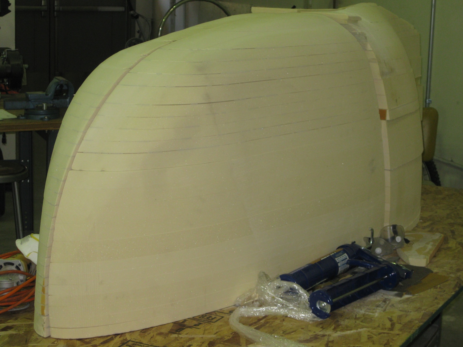 Finished Foam mold coming to life