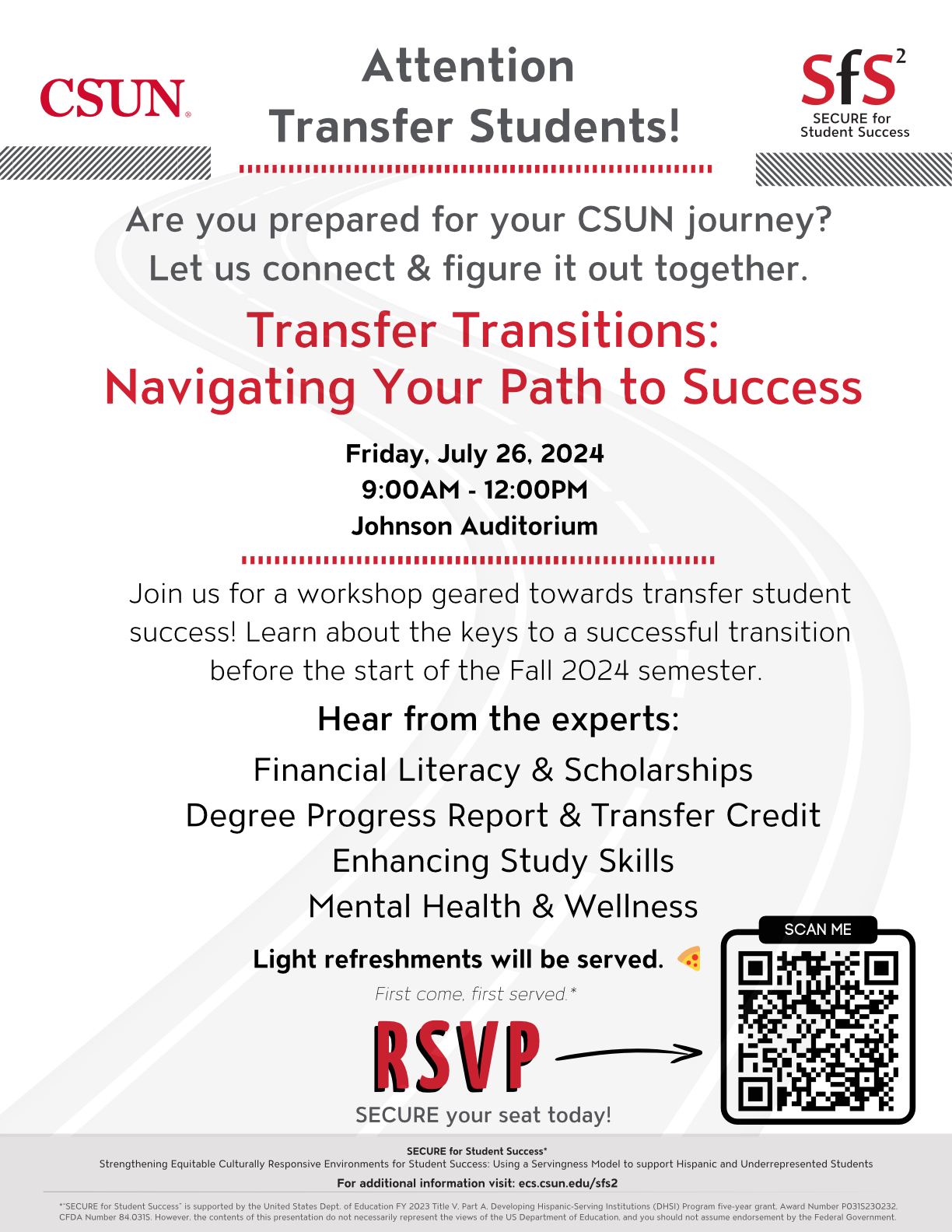 Transfer Transitions: Navigating Your Path to Success Flyer